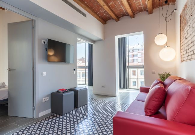 Apartment in Barcelona - DELUXE, central, boho, views, 3 bedrooms Apartment in Barcelona - DELUXE, central, boho, views, 3 bedrooms