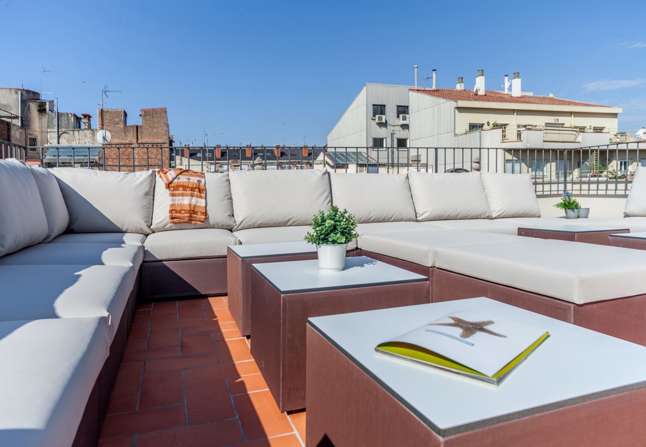 Apartment in Barcelona - DELUXE, central, boho, views, 3 bedrooms