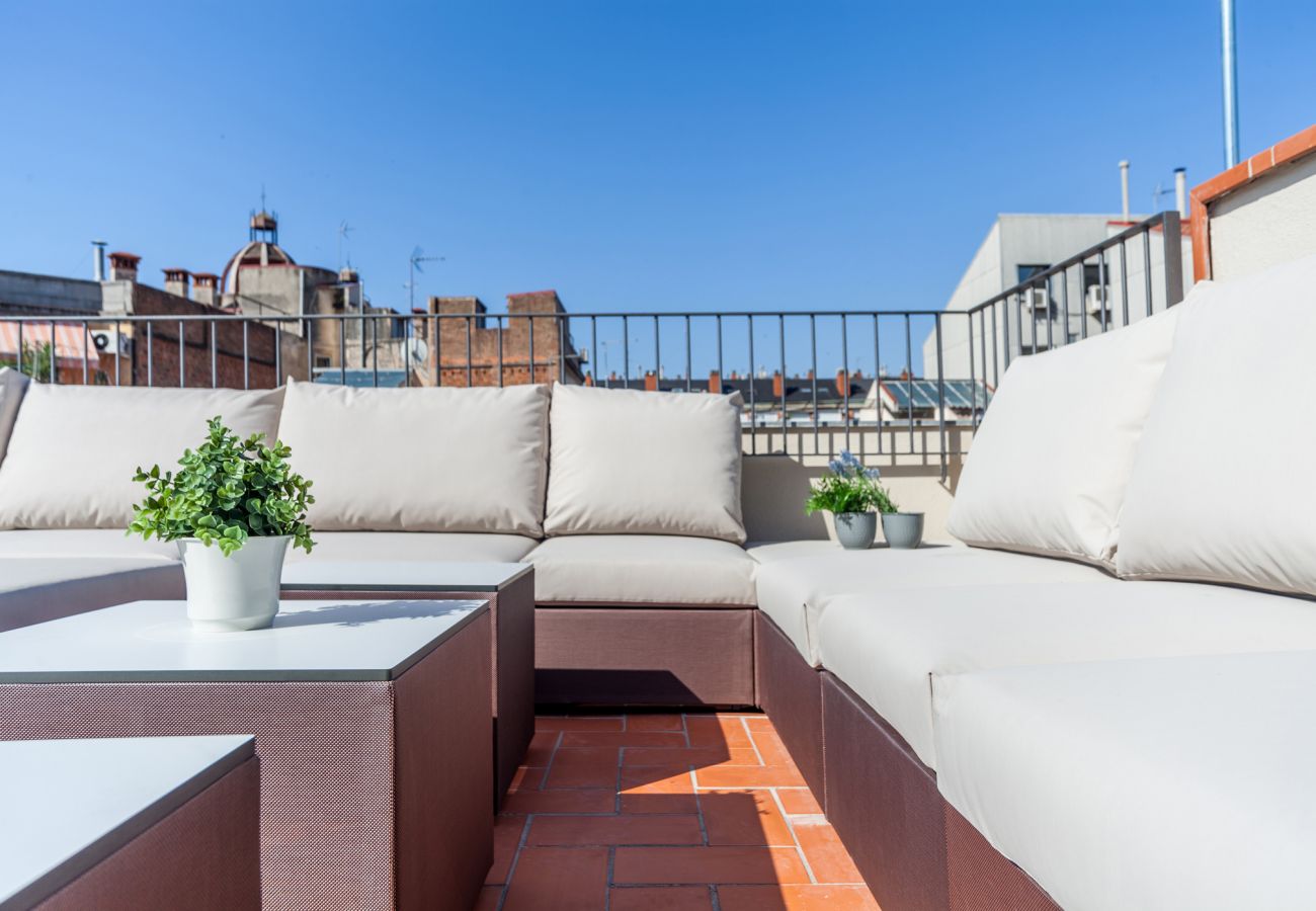 Apartment in Barcelona - DELUXE, central, boho, views, 3 bedrooms