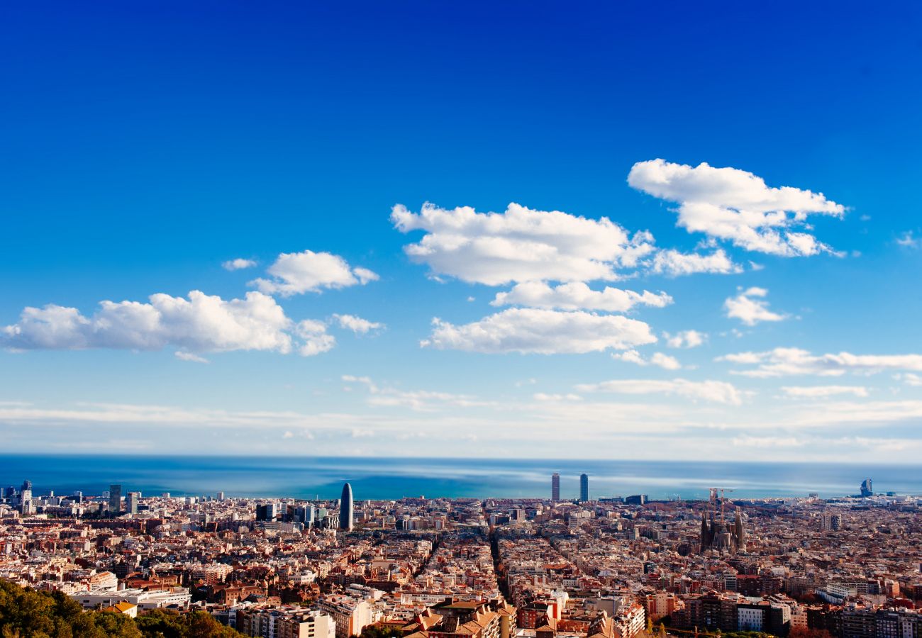 Apartment in Barcelona - DELUXE, central, boho, views, 3 bedrooms
