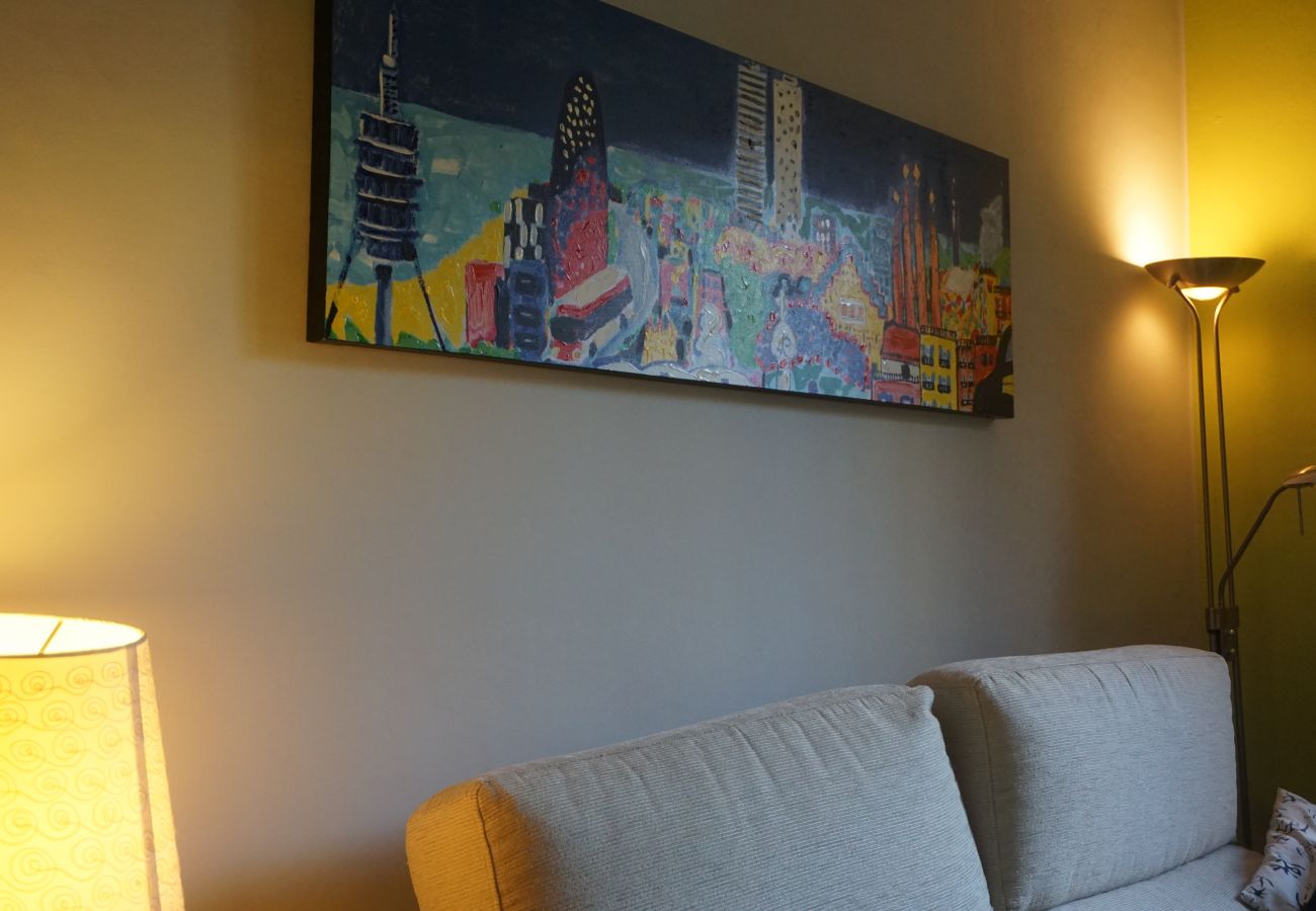 Apartment in Barcelona - OLIVERA, balcony, Plaza España, La Fira