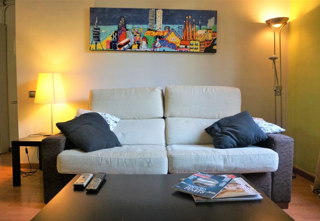 Apartment in Barcelona - OLIVERA, balcony, Plaza España, La Fira