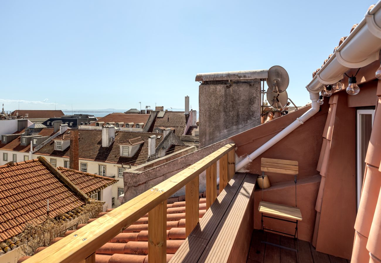 Appartement à Lisbonne - BAIRRO ALTO ROOFTOP WITH BALCONY AND VIEW