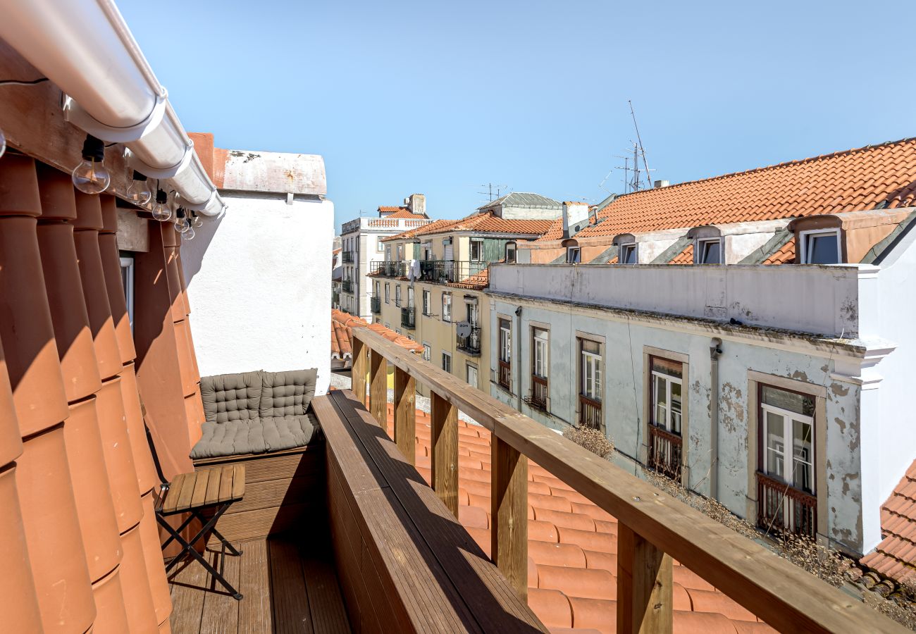 Appartement à Lisbonne - BAIRRO ALTO ROOFTOP WITH BALCONY AND VIEW